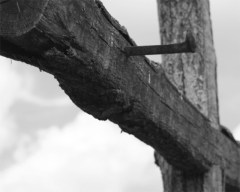 OldRuggedCross_B&W