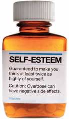 Self-Esteem pill bottle